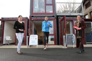 Johannah Hughes, Tom Carter and Lorna Hicks