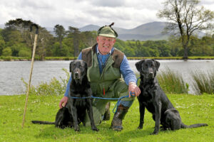 Shooting enthusiast Monty welcomes GWCT Welsh Game Fair