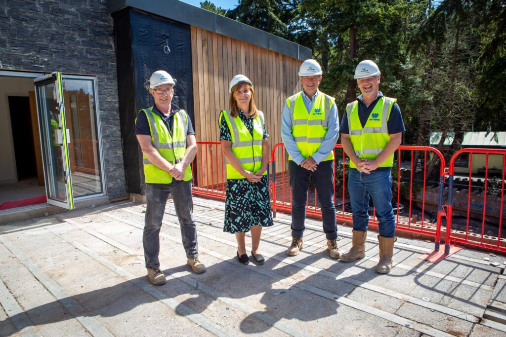 Home stretch for works on North Wales disability respite centre and café