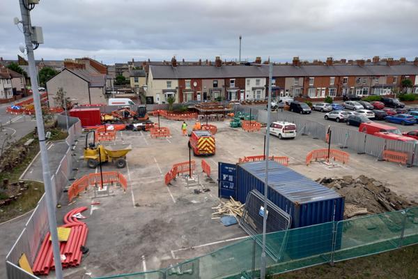 A Rhyl based multi Electric Vehicle charging hub is taking shape