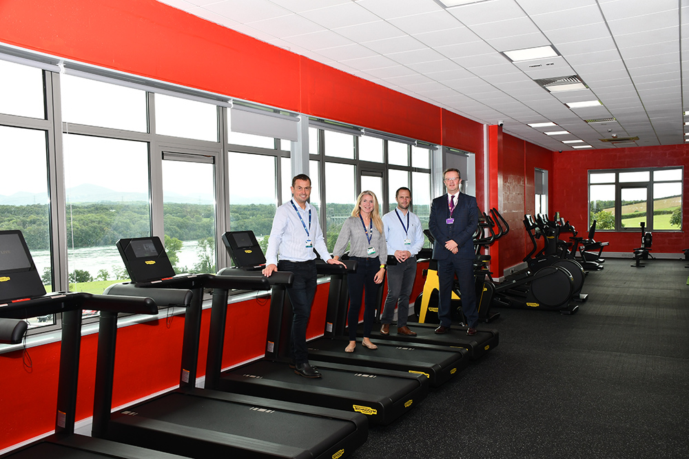 New fitness room at David Hughes Leisure Centre now open