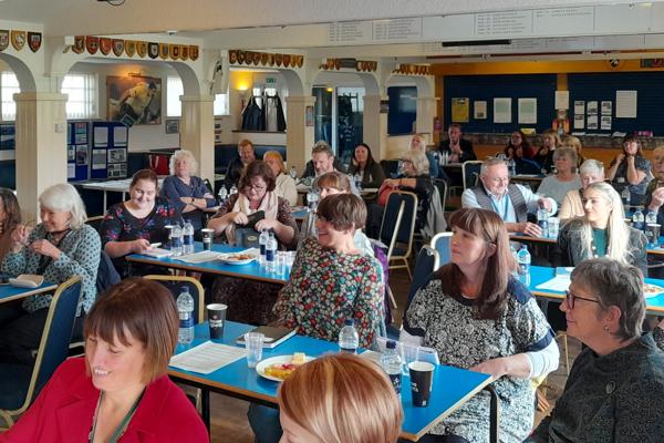 Special visit for Older People’s network in Denbighshire