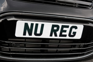 New registration plate