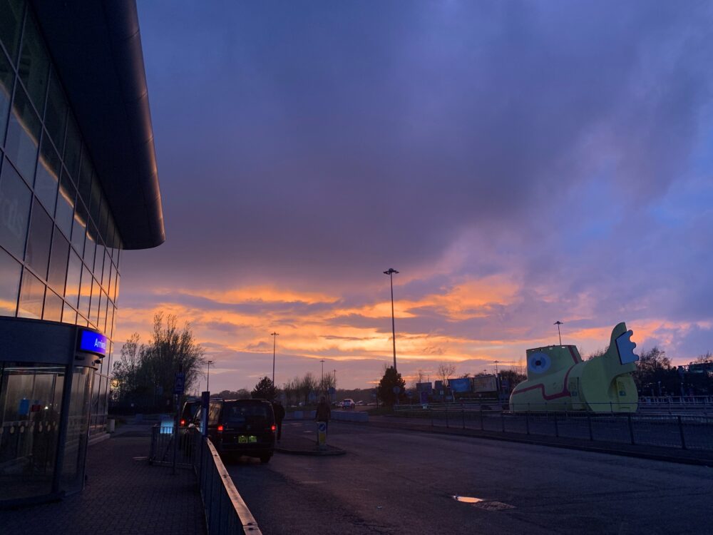 Liverpool Sunset Image