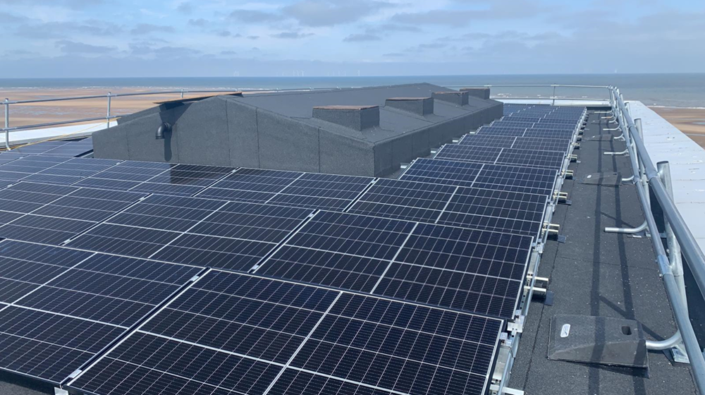 Pavillion Theatre PV installation 19.6KW