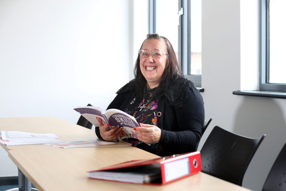 Inspire Learning for Better Health award winner Rachel Parker, Wrexham
