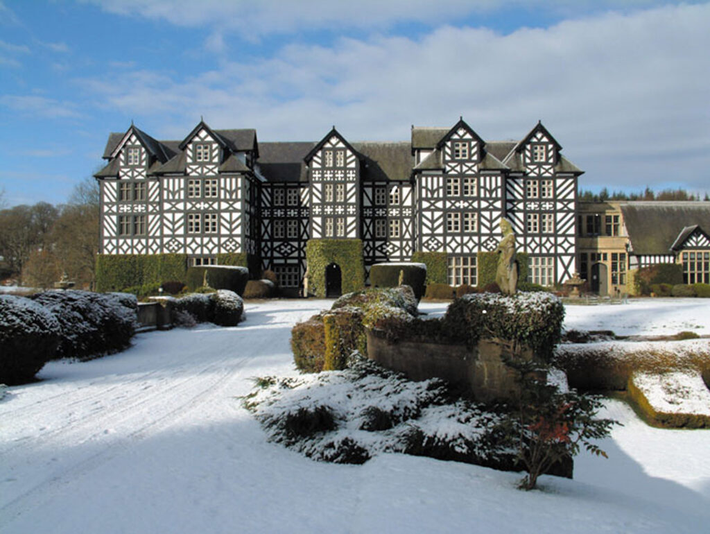 Gregynog in the snow copy