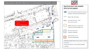 Site Compound Plan - 4 Great Highways Llangollen