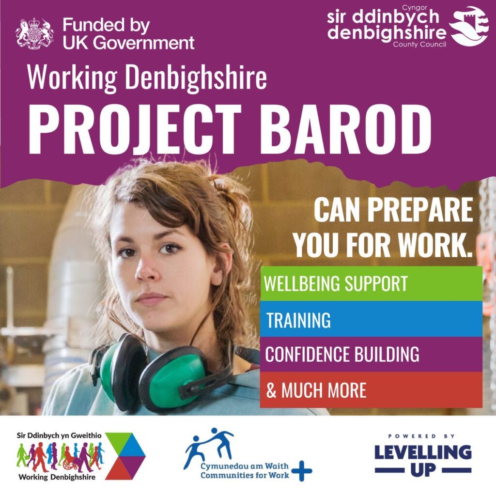 Working Denbighshire - Barod eng