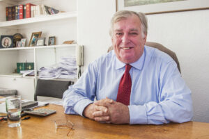Michael Coxey from Coxeys Accountants, Grosvenor Road, Wrexham.