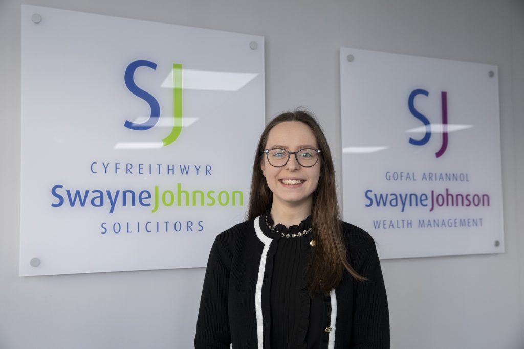 Swayne Johnson ; Pictured new Trainee Solicitor Esme Rowson. PictureMandy Jones