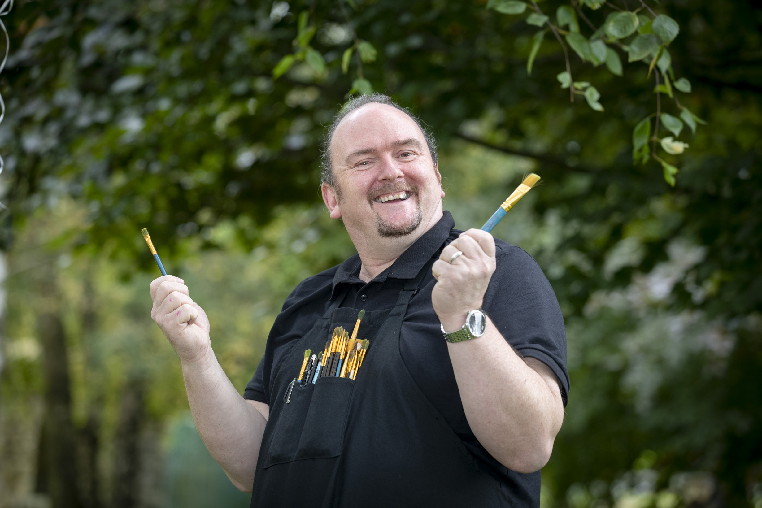 Artist Jason in running for award after unlocking creative talents of ...