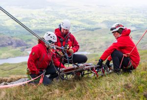 Aberglaslyn National Grid Stretcher Donation