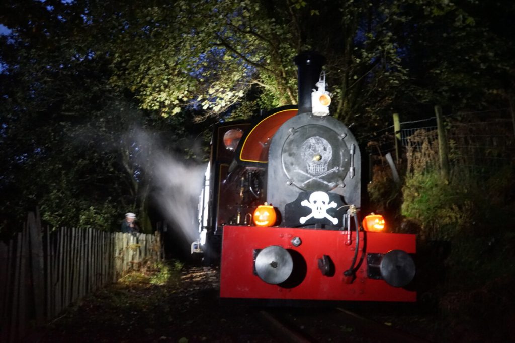 Corris Railway Halloween train