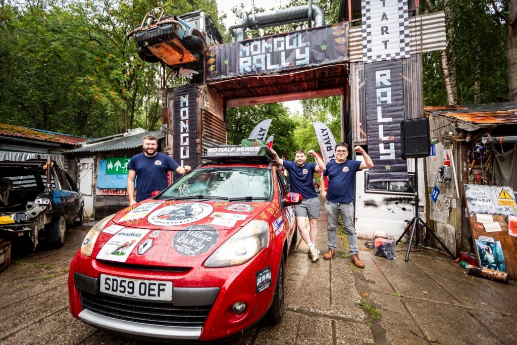 Start Line - Mongol Rally 2025