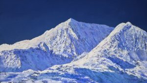 Credit - Dave Roberts -Snowdon in White