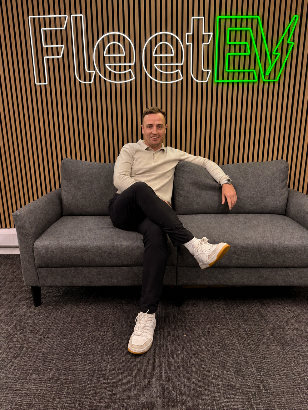 Jarrad Morris Founder and CEO of FleetEV